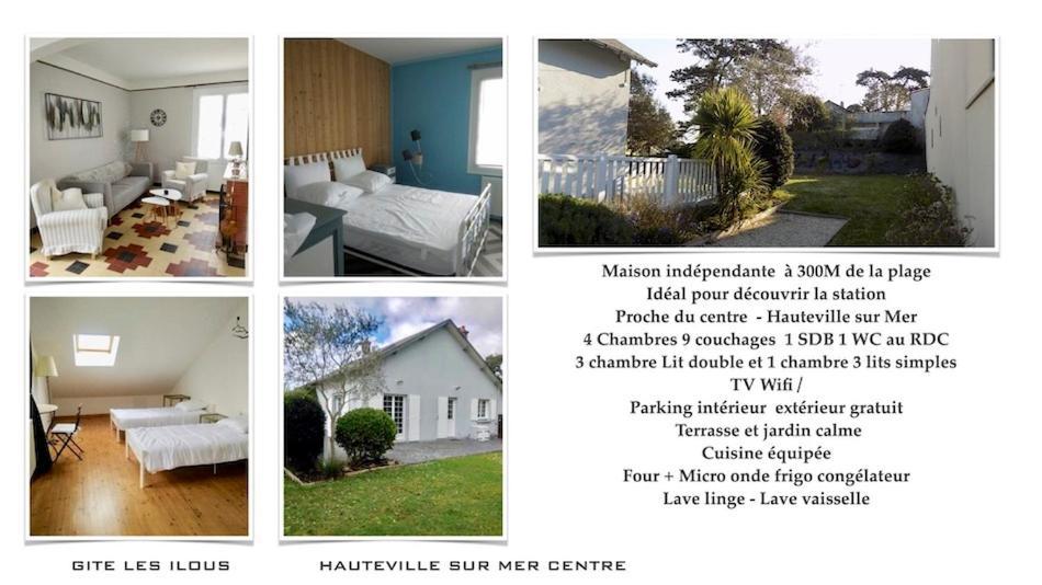 Villa Les Ilous Hauteville-sur-Mer Екстер'єр фото